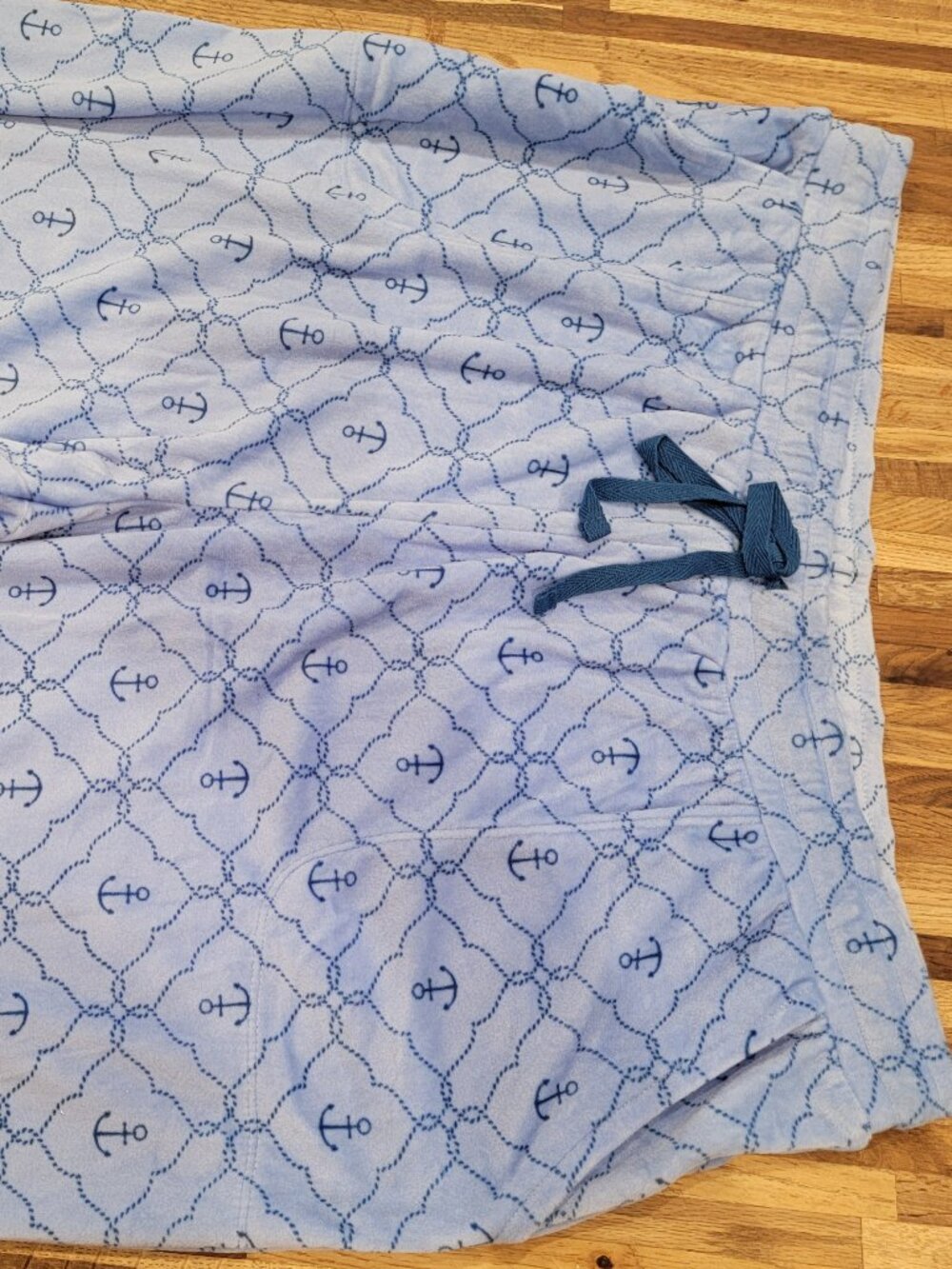 Nautica Nautical Blue Women's Pajama Set Velour - Picture 7 of 12